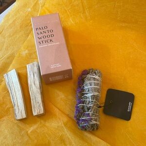 Palo Santo and sage
